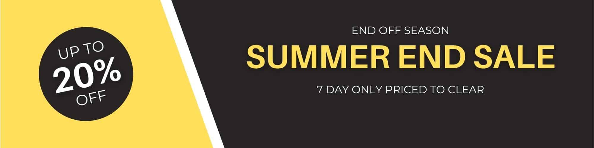 Summer End Sale